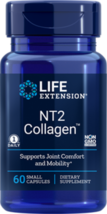 2 BOTTLES Life Extension NT2 Collagen formerly Bio-Collagen 60 capsules image 1