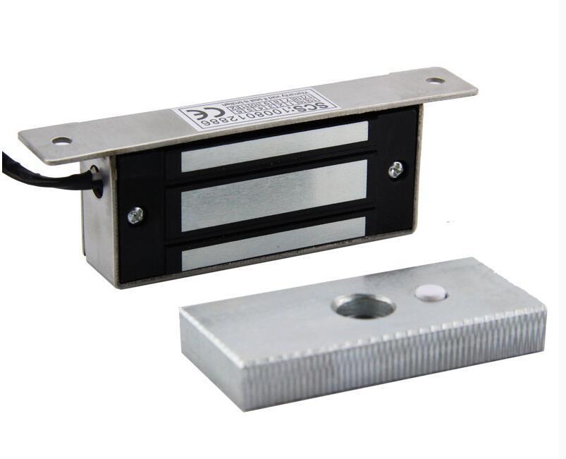 NSEE 12/24V 60KG/132LBS Solenoid Electric Door Lock Bracket