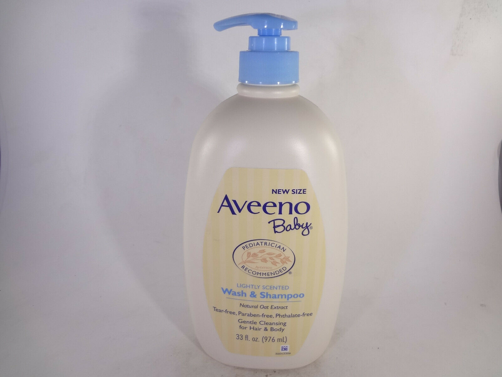 aveeno baby wash and shampoo 33 oz