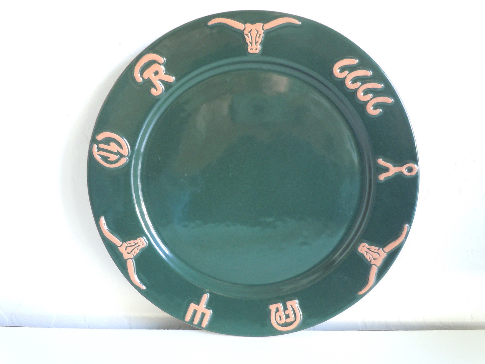 Frankoma Ranch Forest Green Dinner Plate Frankoma, Gracetone