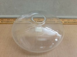 Crate &amp;Barrel KRONO POLAND Glass Discus UFO Shaped ZEN Vase Original tag... - $29.20