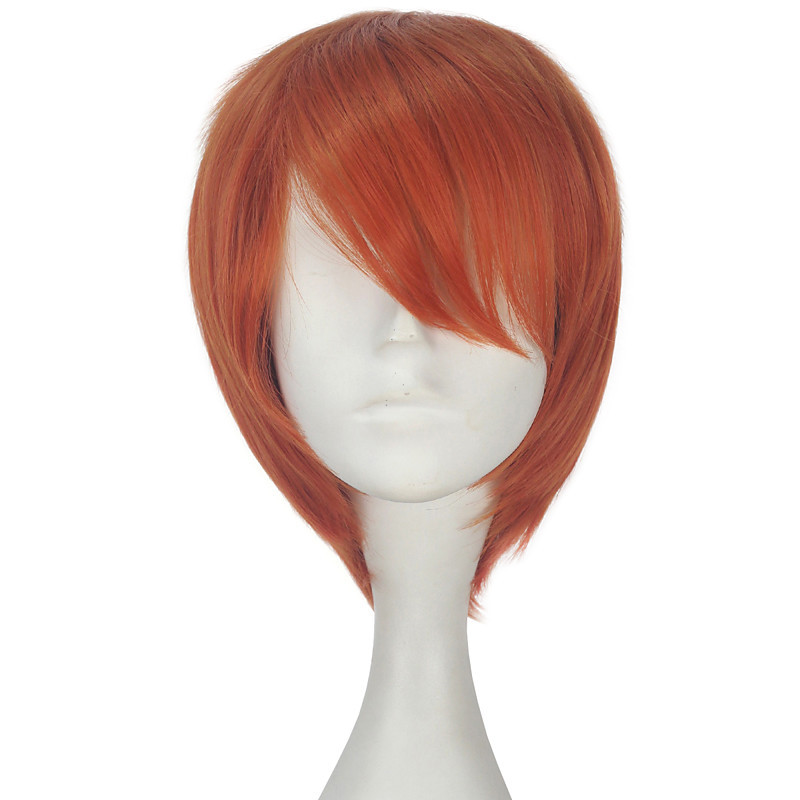 Cosplay Wigs Cosplay Cosplay Orange Anime Cosplay Wigs 12 inch Heat