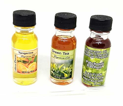 Home For ALL The Holidays Fragrance Oils Pack of 3-1/2 Ounce (15 ml) Bottles (Ta