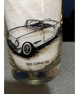Vintage 1953 Corvette Glass 4.25 inches tall - $10.00