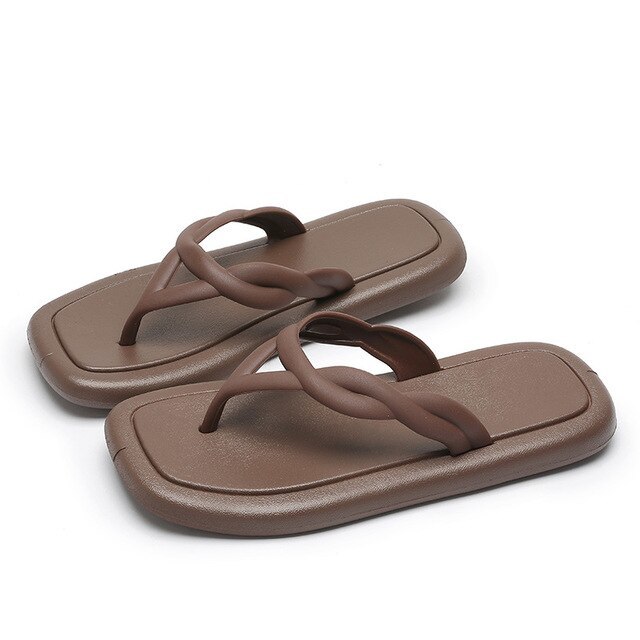 New Flip Flops Summer Shoes Slippers Women's Sandals Fashion Beach Flat Sandals