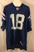 Peyton Manning Indianapolis Colts Football Jersey Reebok On Field Equipment XL - $24.34