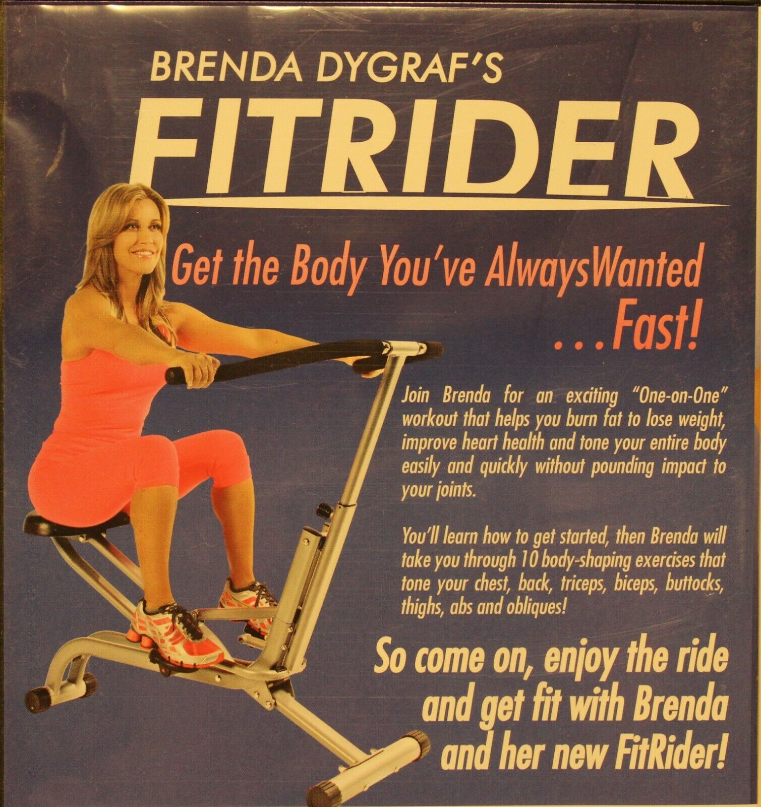 Brenda Dygraf�s Fitrider Workout Fitness DVD complete 20