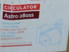 Armstrong 110223 321 Hot Water Circulator Pump Stainless Astro 28oss image 8