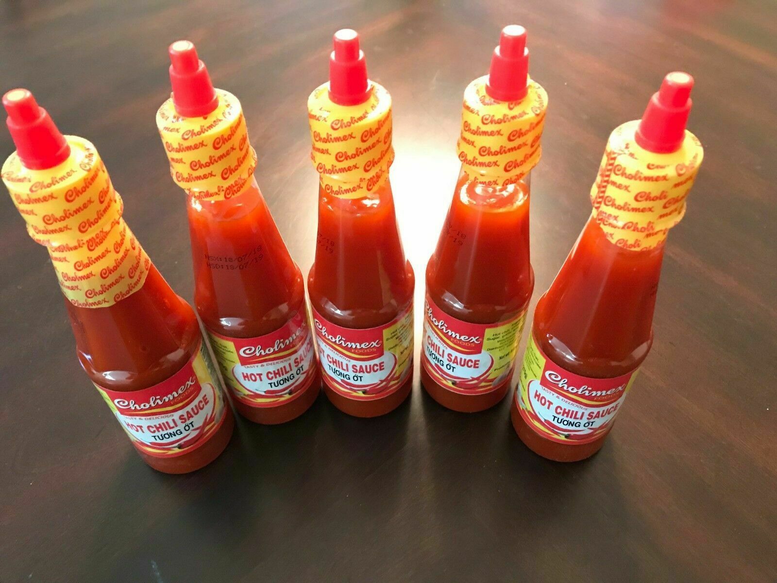 Cholimex Tuong Ot (Tương ớt) Vietnamese Hot Chili Sauce 270g 5 BOTTLES