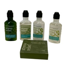 Bath & Body Works Aromatherapy Stress Relief Set of 5 Sample Size - $19.79