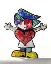 Romero Britto Mini Girl - Chessy Figurine #331383 Collectible Rare Retired Gift
