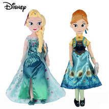 Magical Playtime with Frozen's 40cm Elsa and Anna Stuffed Plush Dolls for Kids - $40.00