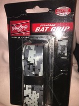 Rawlings Premium Polymer Bat Grips - Standard 1.75 Mm - Grey Camo - $22.65