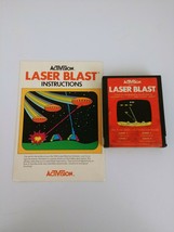 Atari 2600 Laser Blast With Manual Tested (A) - $4.99