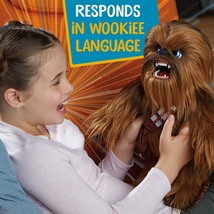 STAR WARS Ultimate Co-pilot Chewie Interactive Plush Toy, brought to life by fur image 5