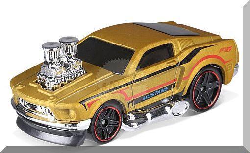 hot wheels 68 mustang tooned