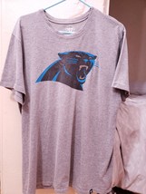 Forty Seven Men’s NFL Carolina Panthers Grey T Shirt Medium - $34.00