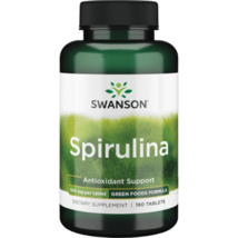 Swanson Spirulina 500 mg 180 Tablets - $30.86
