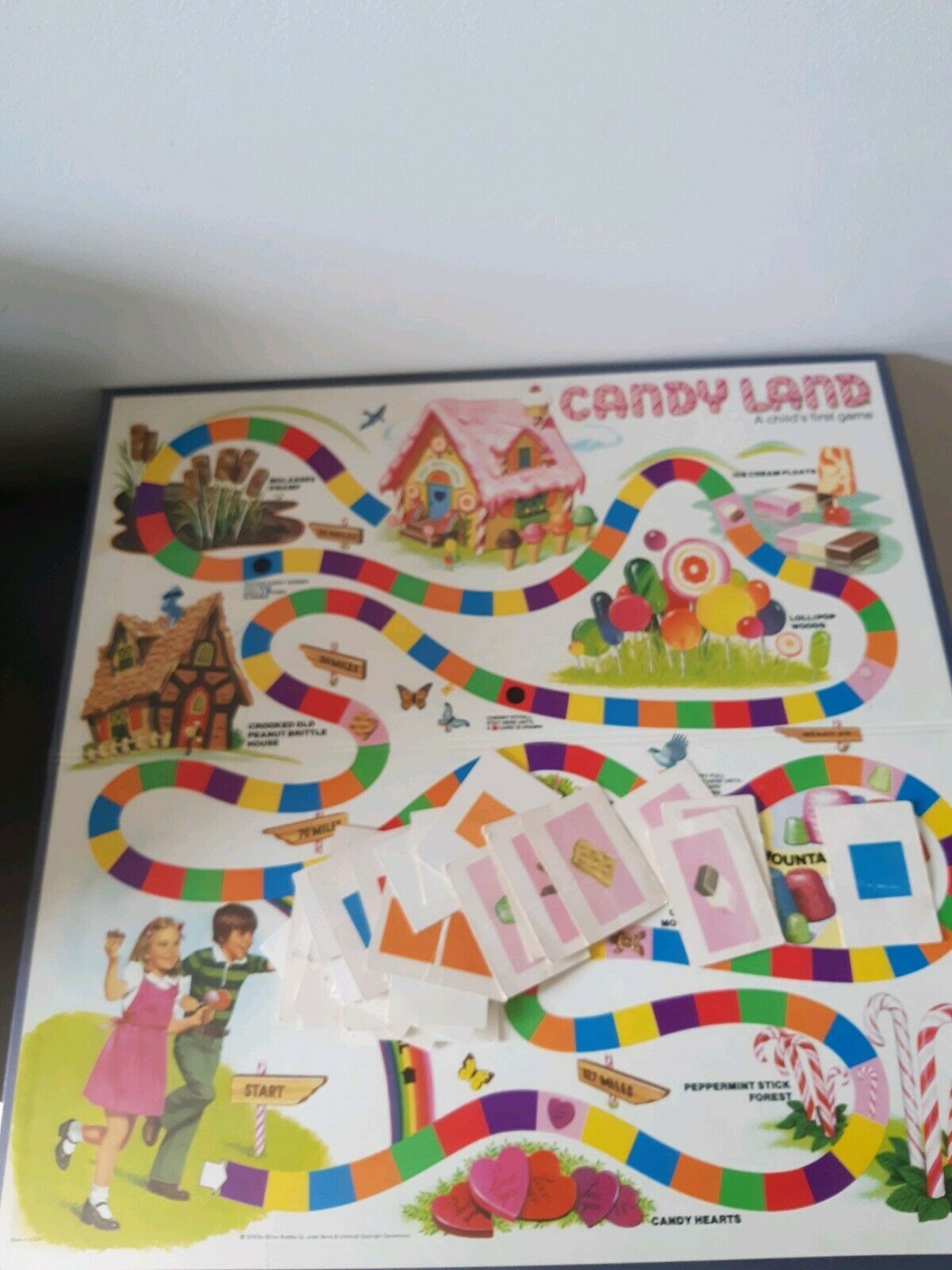 Vintage 1978 Candyland Board Game Just Board and 12 similar items