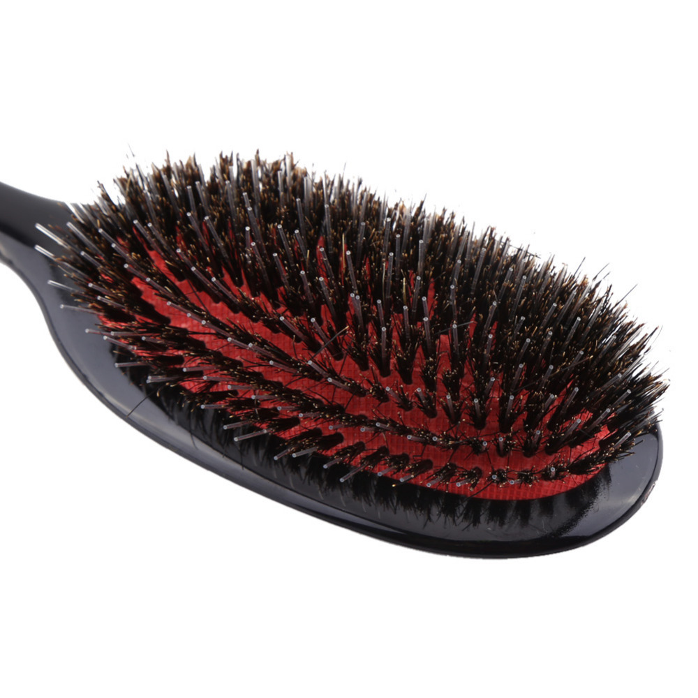 Oval Nylon Hair Comb Brush Scalp Massage Paddle Detangling Anti-static Hairbrush