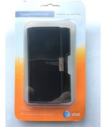 ATT Cell Phone Premium Leather Case with Belt Clip - $19.75