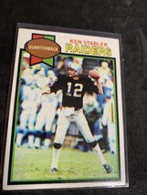 1979 Topps Ken Stabler #520 - Hof - Raiders Qb - $2.48