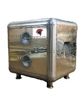 NauticalMart Aviator-Style Coffee Table,Home Decor & indutrial Side Table