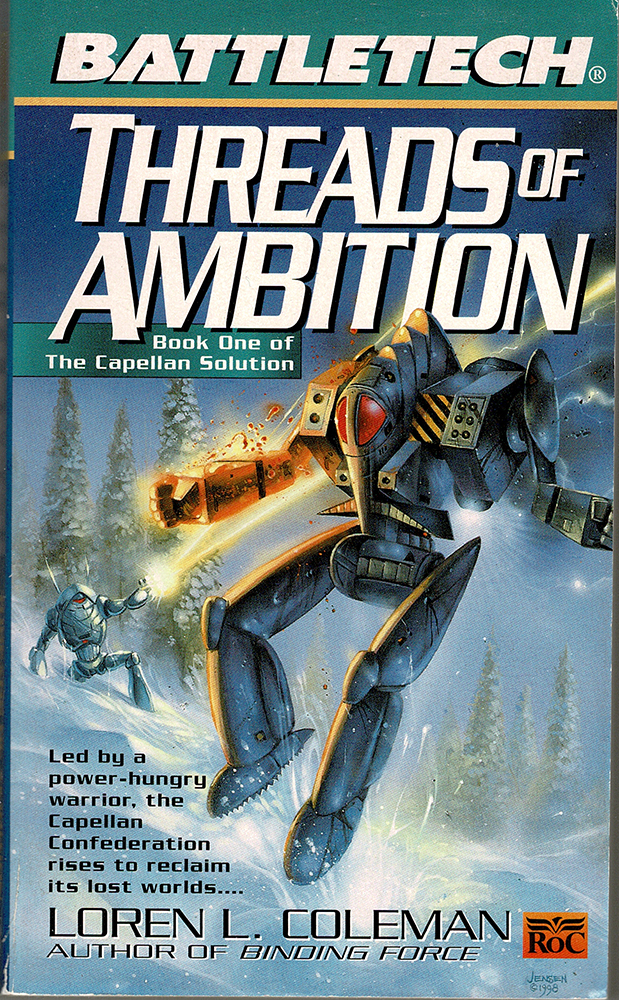 Primary image for BattleTech Threads of Ambition - Loren L Coleman - PB 1st 1999