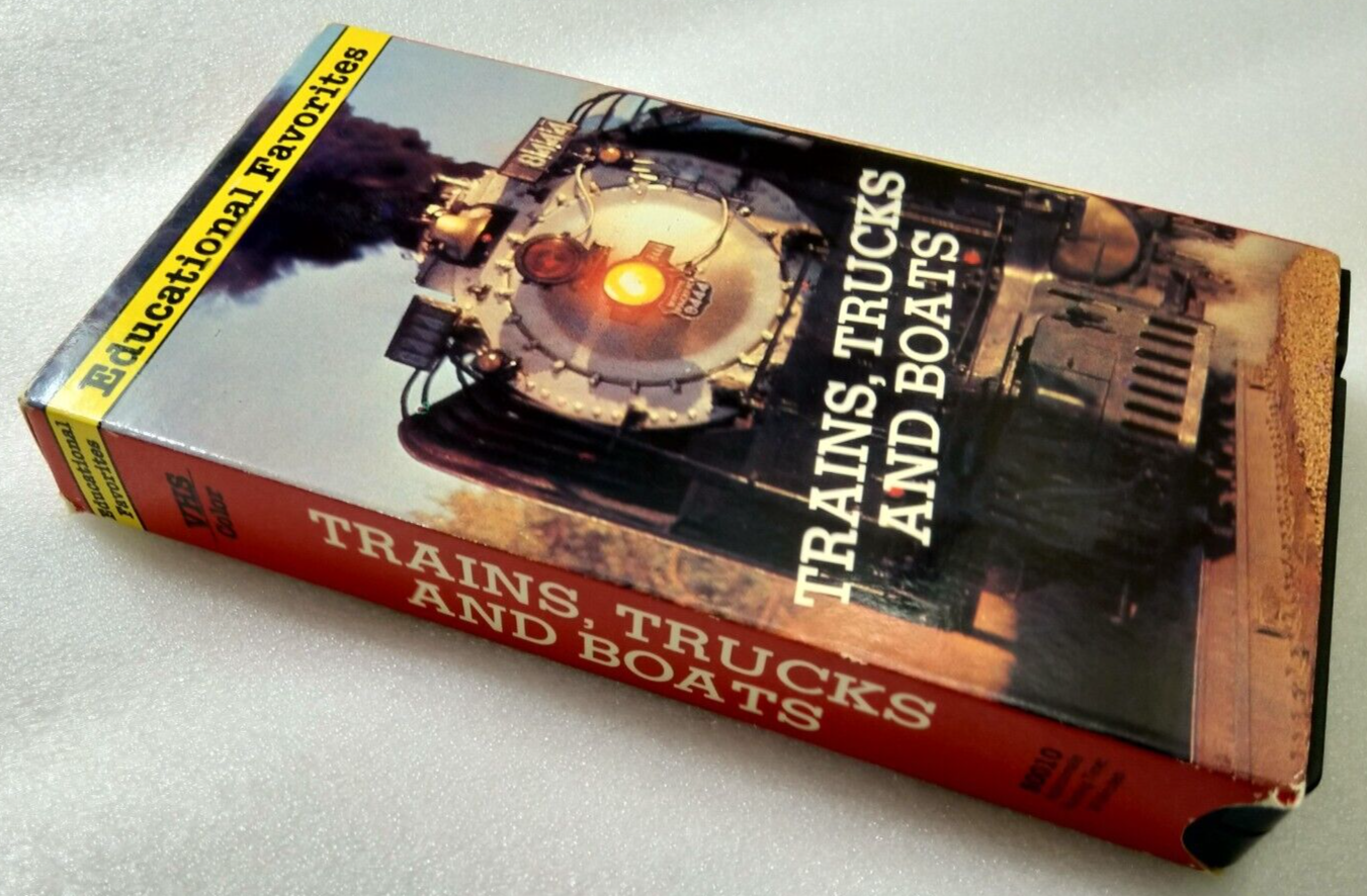 VHS Trains, Trucks And Boats (VHS, 1988, and 20 similar items