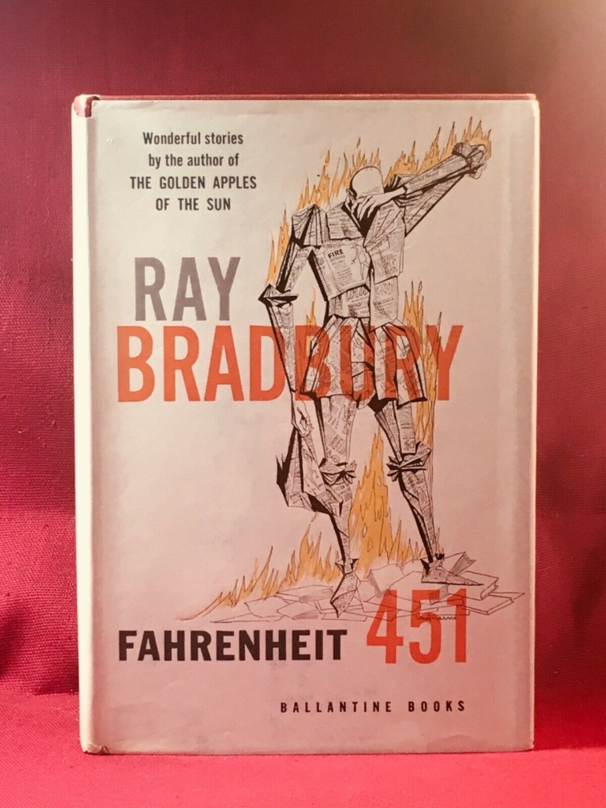 FAHRENHEIT 451 SIGNED by RAY BRADBURY 1st edition trade hardback LOA w ...