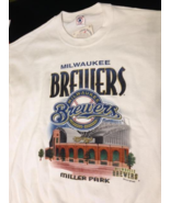 Milwaukee Brewers Vintage MLB Miller Park 2001 Sweatshirt (New) by Delta... - $22.99+
