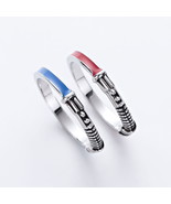 DCARZZ Best  Lightsaber Ring Set for Men  Vintage Ring Movie Fashion Jew... - $31.76