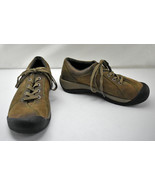 Keen Presidio Brown Nubuck Leather Lace Up Walking Hiking Shoes - Women&#39;... - $32.64