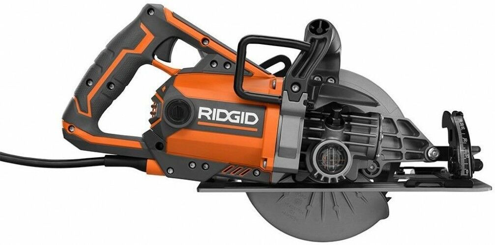 RIDGID Circular Saw 71/4 in. 15 Amp Motor Depth Adjustment Electric