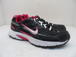 NIKE Women&#39;s Initiator Athletic Running Shoe Black/Pink Size 12M - $66.49