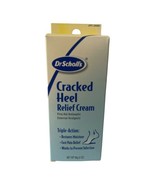Dr. Scholl&#39;s Cracked Heel Relief Cream Triple Action 2 oz. New - $18.61