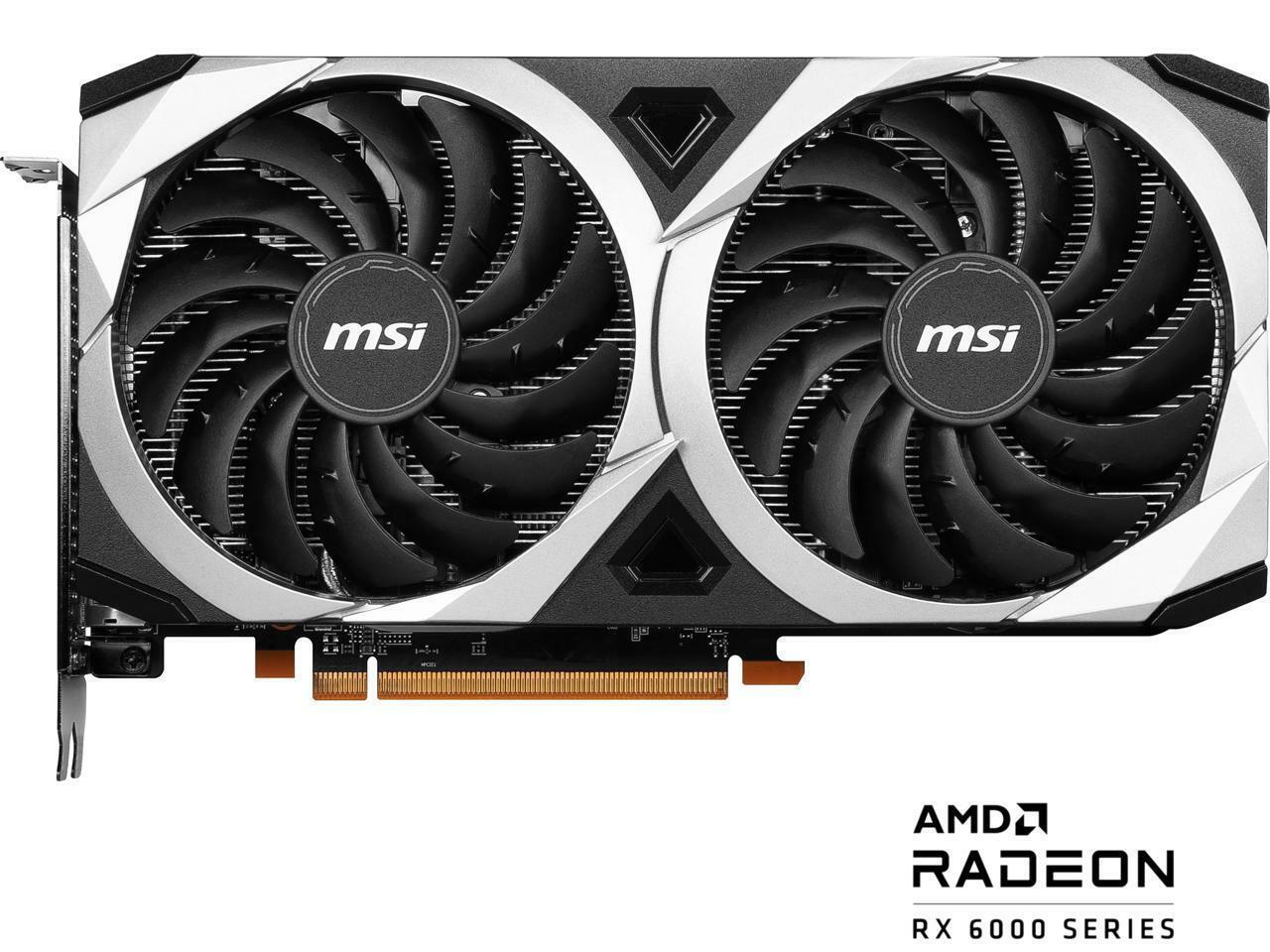 MSI AMD Radeon RX 6600 XT Graphic Card - 8 GB GDDR6 (R6600XTM2X8C)