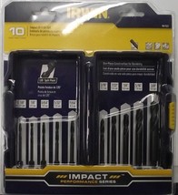 IRWIN 1881322 Black Oxide High-Speed Impact 10pc Drill Bit Set w/ Case - $19.80