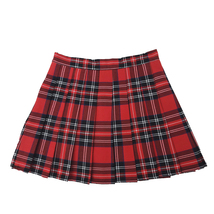Women Girl YELLOW Pleated Plaid Skirt Plus Size School Style Yellow Skirt Outfit image 9