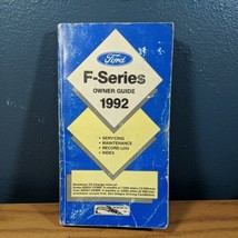 1992 Ford F-Series Owner's Guide Manual  - $9.89