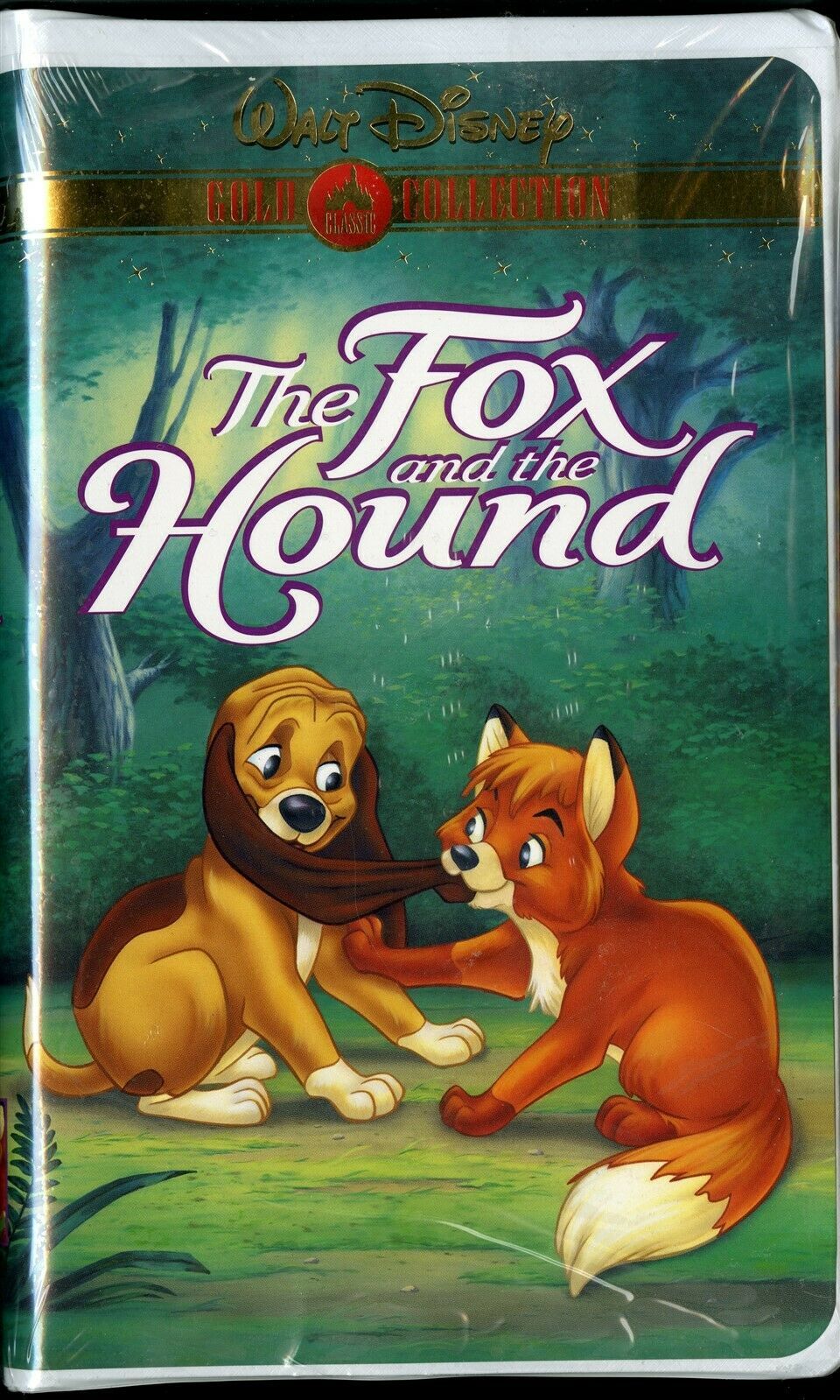 FOX AND THE HOUND VHS DISNEY VIDEO GOLD COLLECTION LARGE CLAMSHELL CASE ...