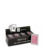 Royal 100% All Plastic Poker Cards | 2 Deck, 6 Deck, 12 Deck - $12.99+