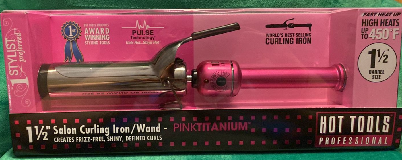 Hot Tools Professional Fast Heat Up Titanium Curling Iron/Wand, 1 1/2 Inches - $39.00