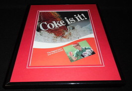 1983 Coca Cola / Golf Framed 11x14 ORIGINAL Vintage Advertisement
