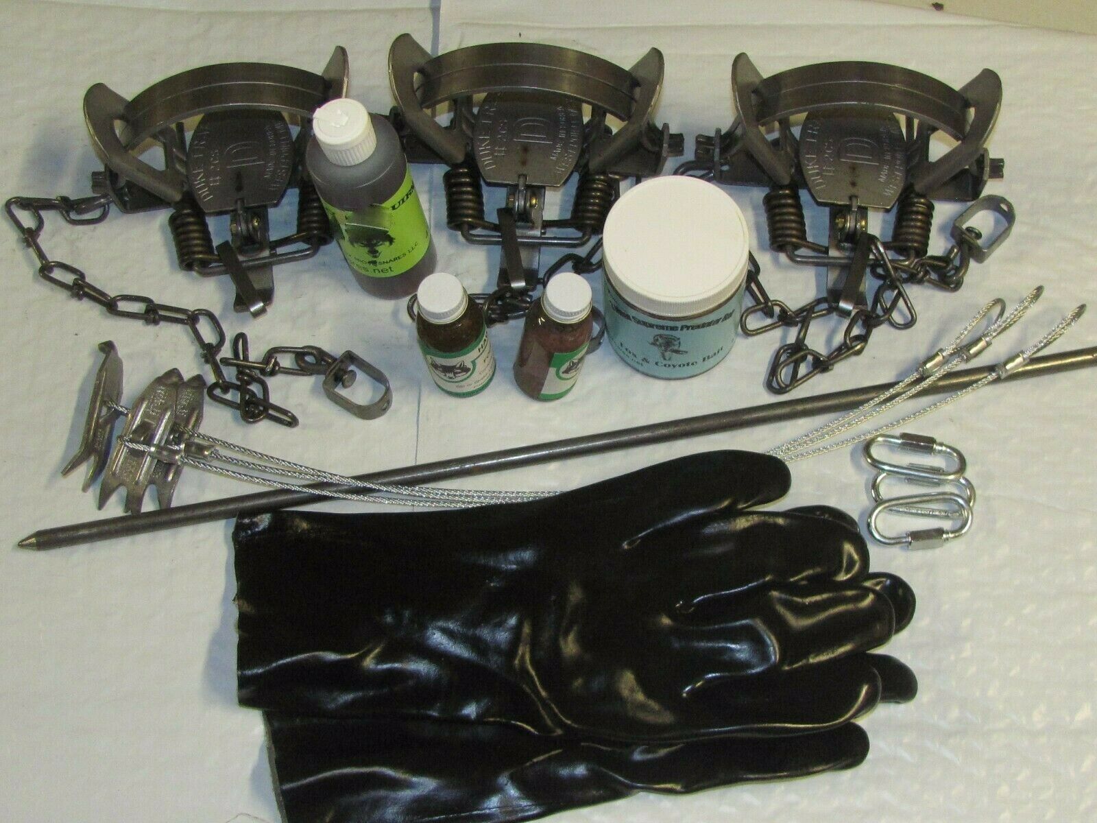 15 Piece Coyote Trapping Package kit New sale animal control Trapping