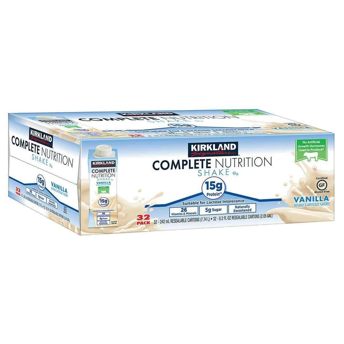 Primary image for Kirkland Signature Complete Nutrition Shakes, 8.2 fl. oz., 32-pack
