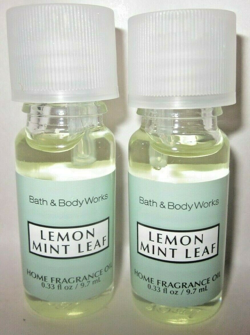 lemon mint bath and body works