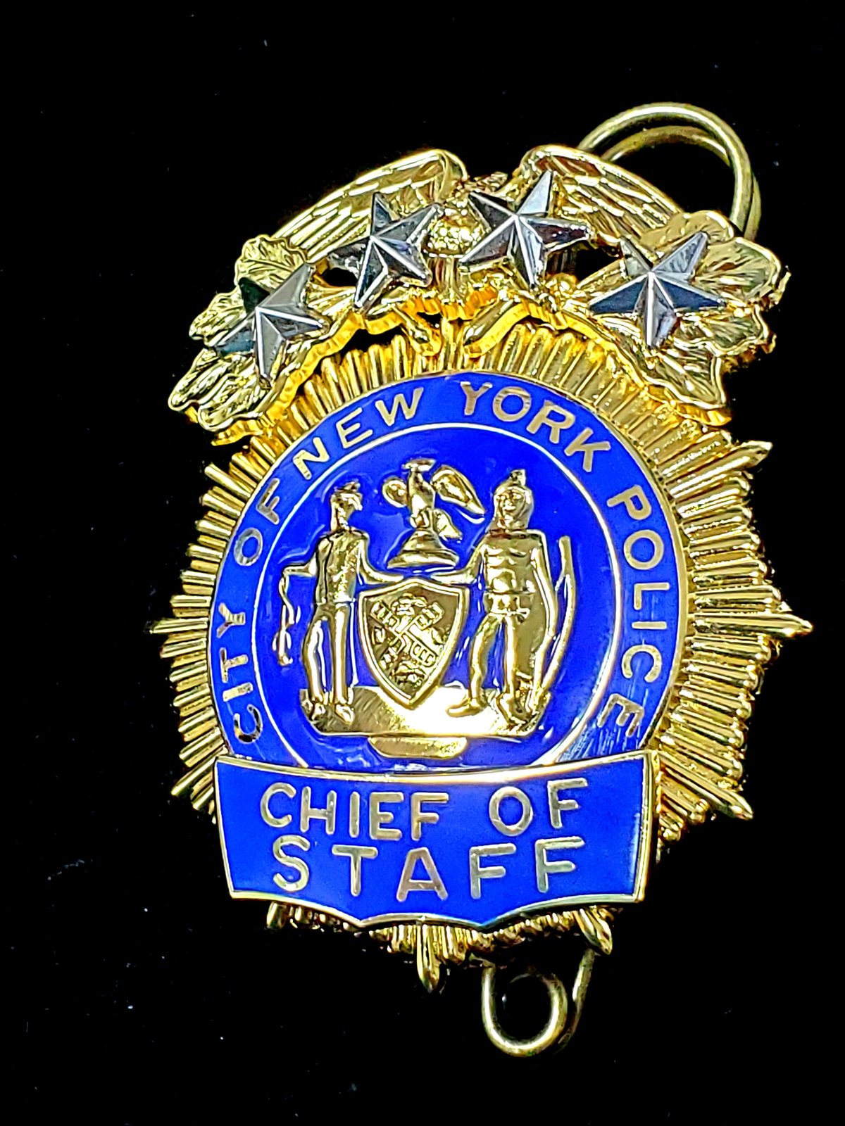 New York NYPD Chief of Staff Badges Novelty & Replica