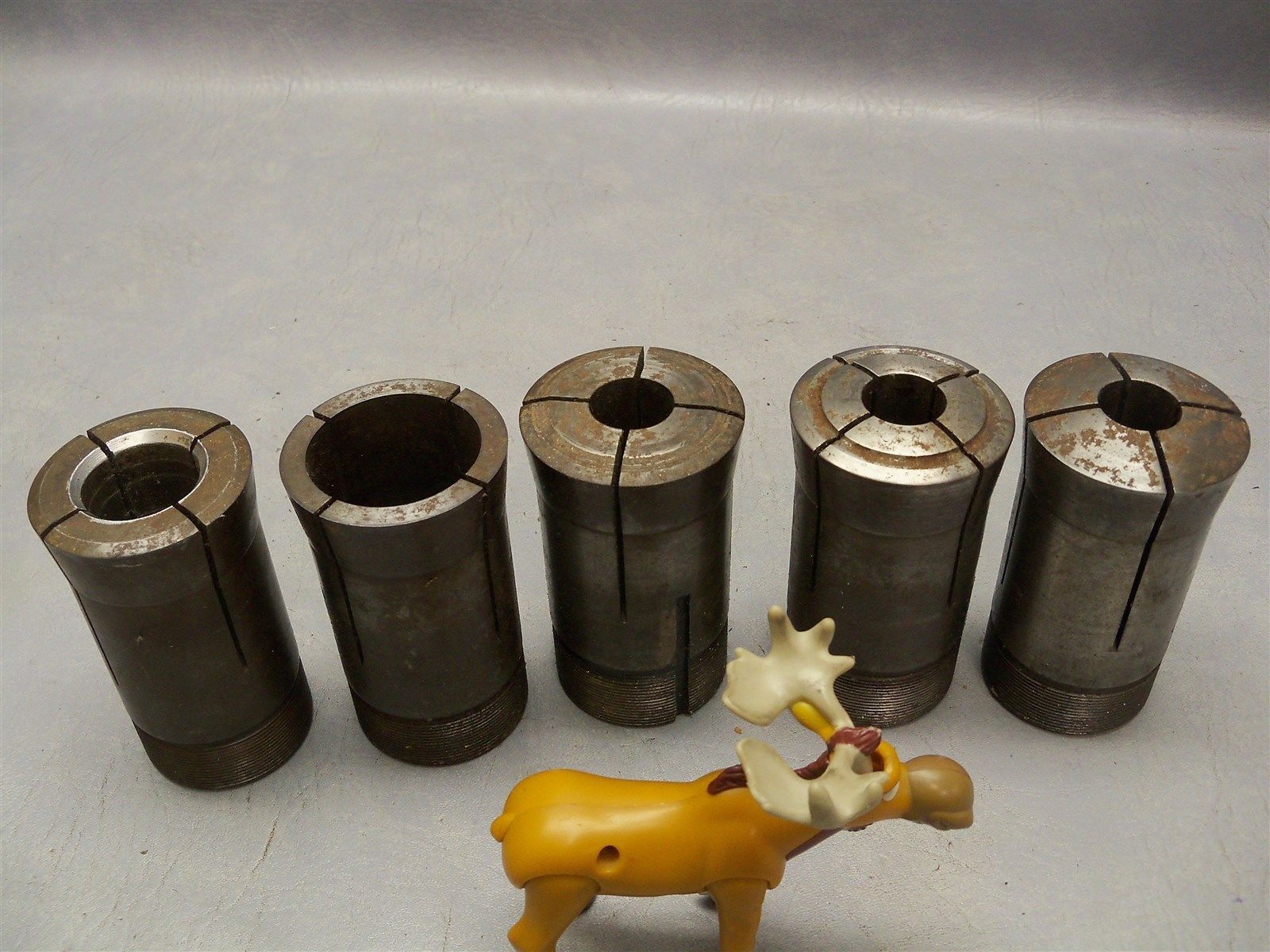 3J Collet Round Hardinge Unmarked Mixed Lot of 5 Machinist Tool Lot 1