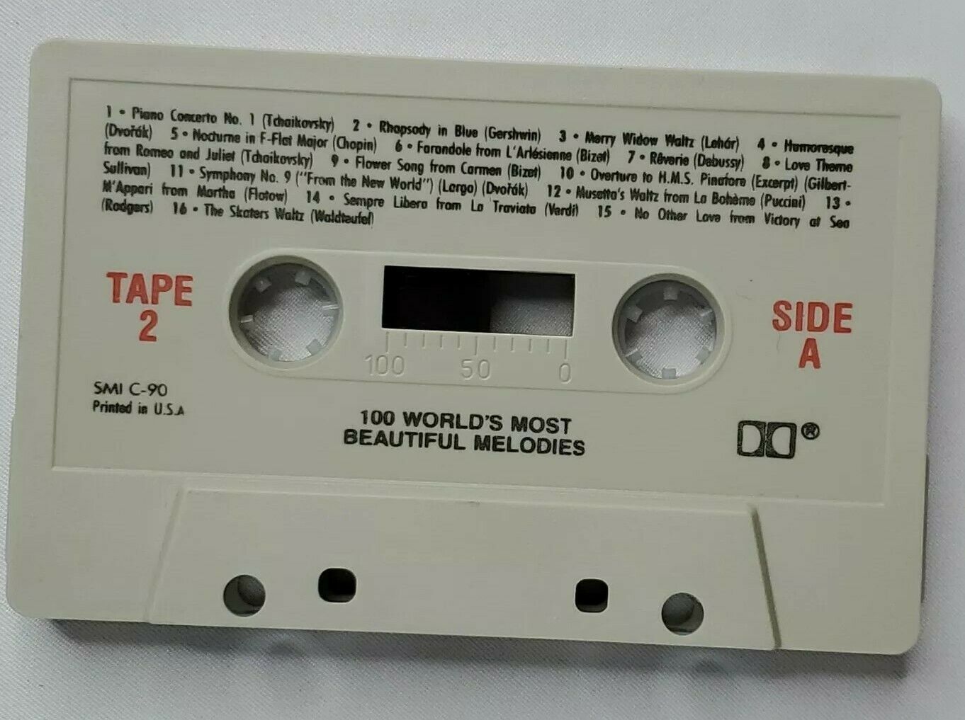 100 World's Most Beautiful Melodies Tape 2 Readers Digest Audio Music ...